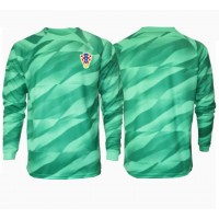 Kroatia Keeper Fotballklær Bortedrakt EM 2024 Langermet